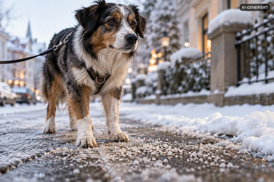Streusalz und Hundepfoten – was du im Winter wissen musst