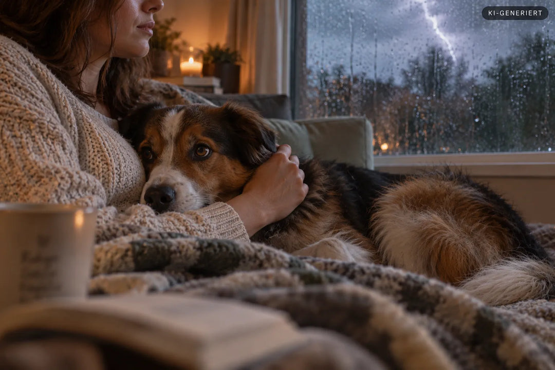 Gewitterangst beim Hund sanft begleiten – die Frühjahrs-Vorbereitung