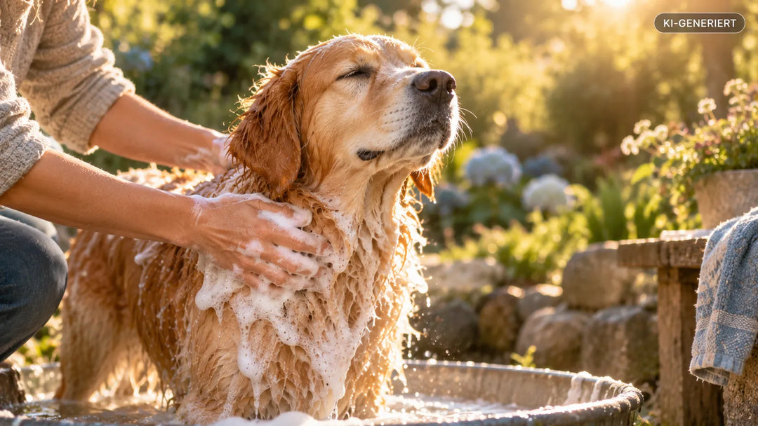 Hundeshampoo gegen Juckreiz: worauf es wirklich ankommt