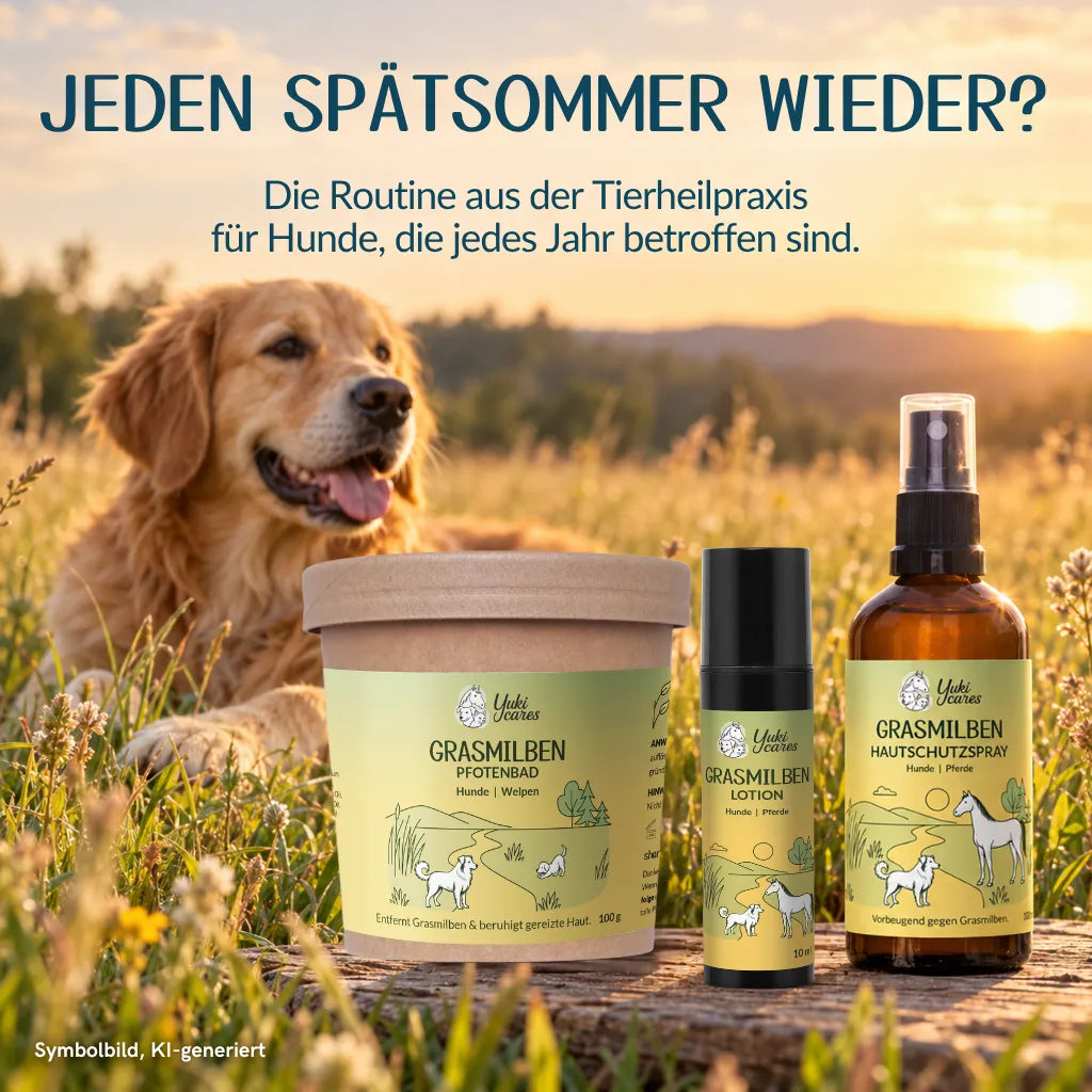 Grasmilben Schutz- und Pflege Set – Ansicht 2