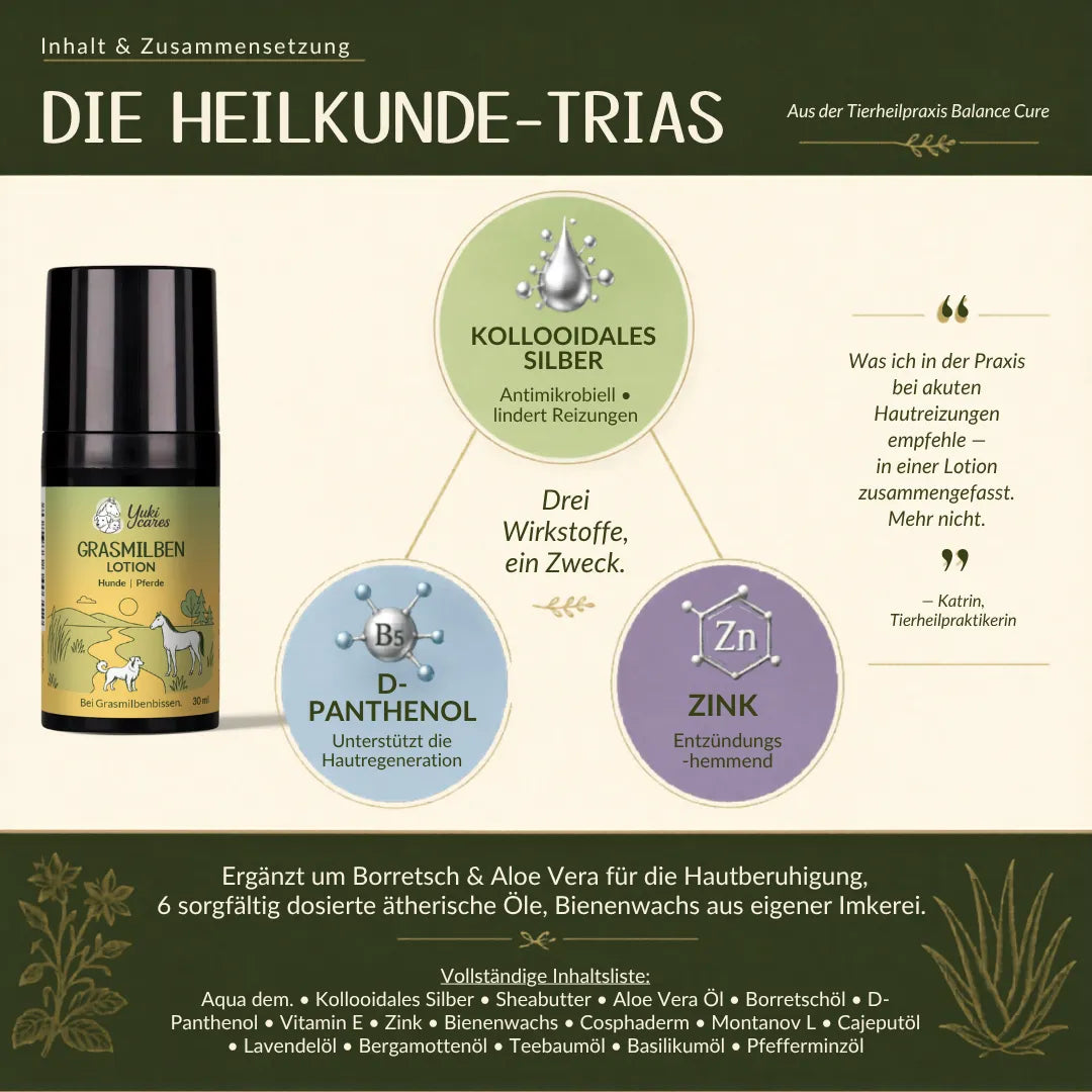 Grasmilben Lotion