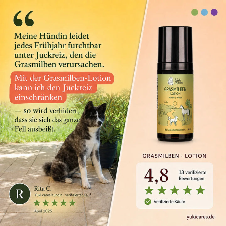 Grasmilben Lotion