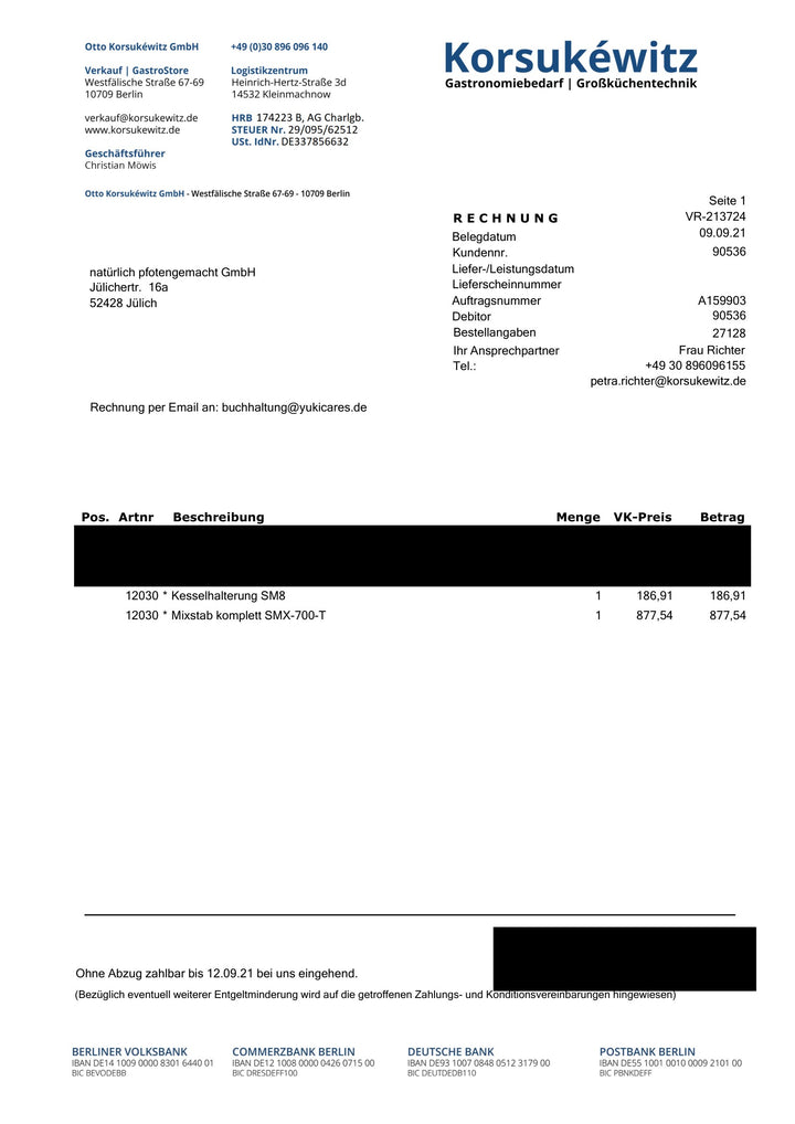 Baron PEI92-10Q Elektro-Kochkessel 50 Liter mit Dynamic Kesselhalterung und Mixstab – gebraucht, Baujahr 2021