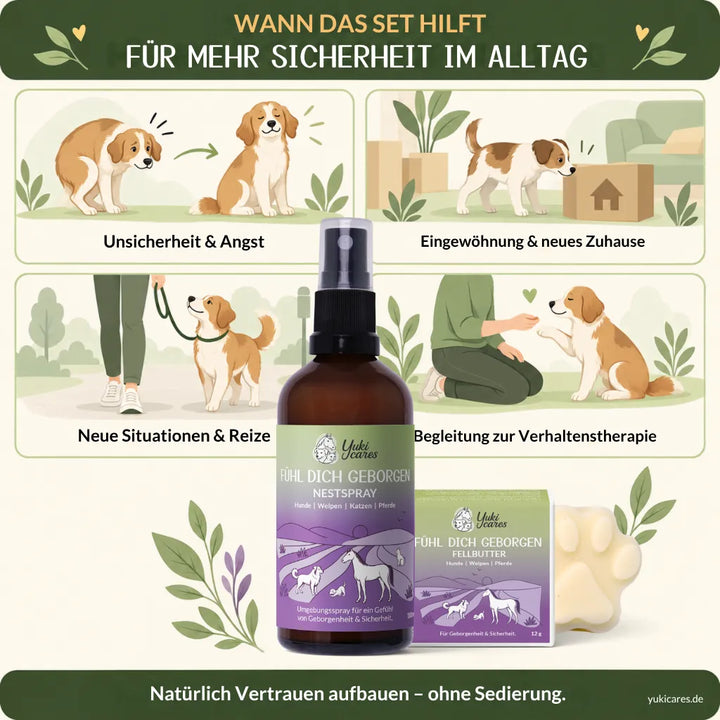 Geborgenheit Set für Hunde