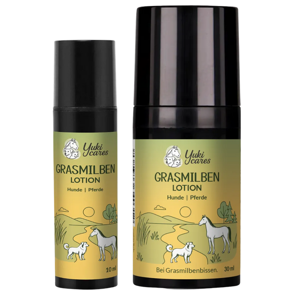 Yuki cares Grasmilben Lotion – hautberuhigende Lotion