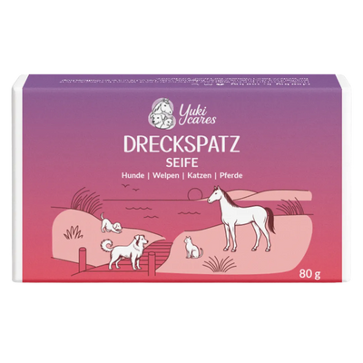 Dreckspatz Seife für Hunde, Katzen und Pferde