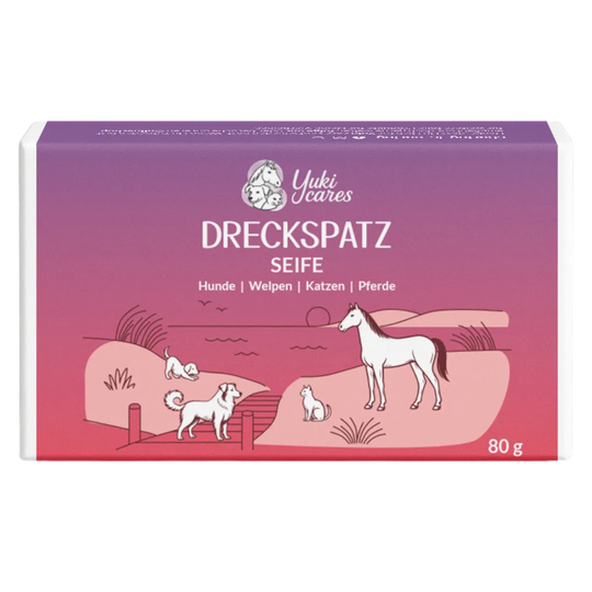 Dreckspatz Seife für Hunde, Katzen und Pferde