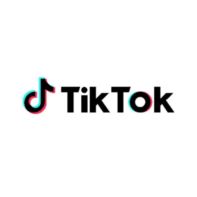 Das Bild zeigt das TikTok-Logo mit einem stilisierten Notensymbol in Schwarz, Rot und Türkis.