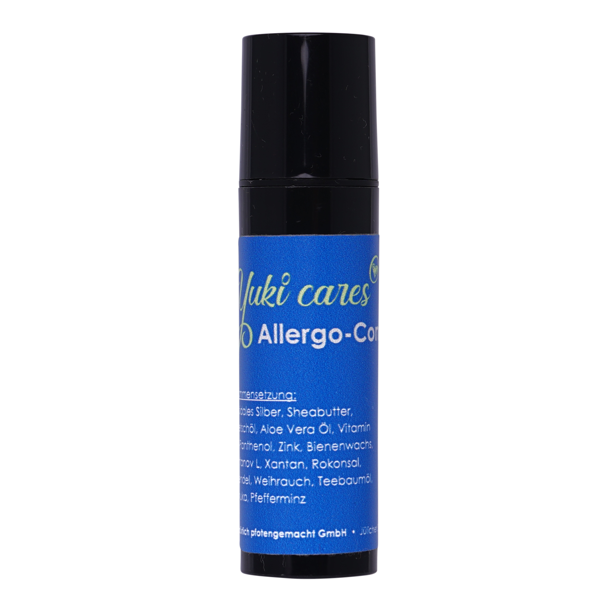 Eine Flasche Yuki cares Allergo-Control Lotion 10ml.