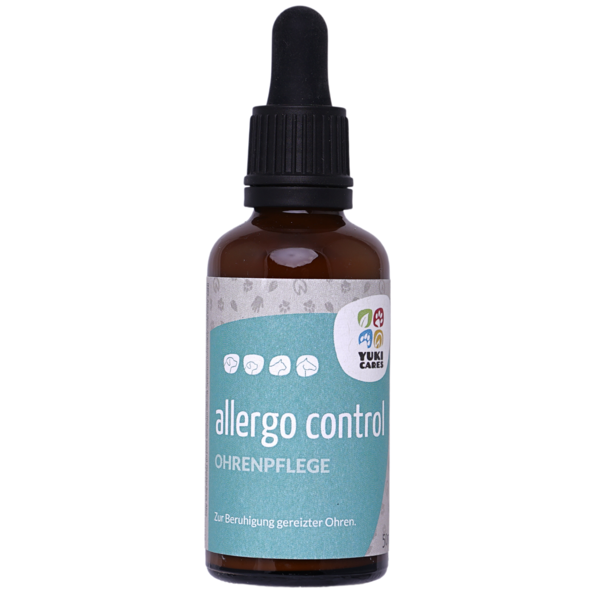 Eine 50ml Flasche Allergo control Ohrenpflege