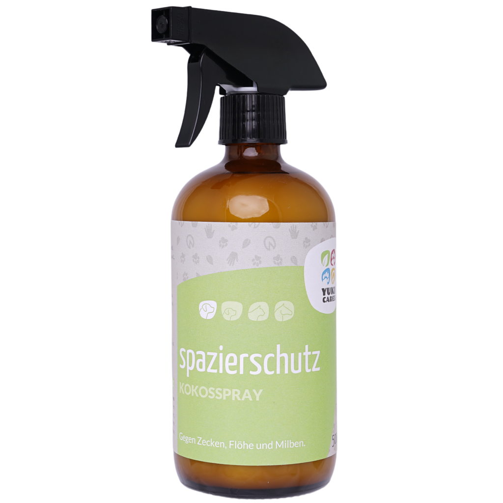 500ml Sprühflasche aus Braunglas mit Spraykopf