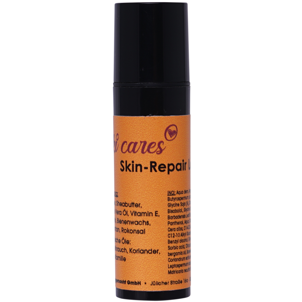 10 ml Dispenser aus schwarzem Kunststoff mit orangenem Etikett